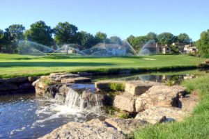 Blue-Hills-Country-Club,-Kansas-City,-MO-Creek