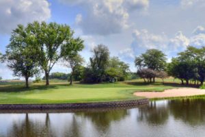 Mozingo-Lake-Recreational-Park-Golf-Course,-Maryville,-MO-Lake