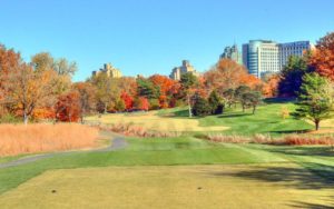 Highlands Golf and Tennis Center view of Kingshighway